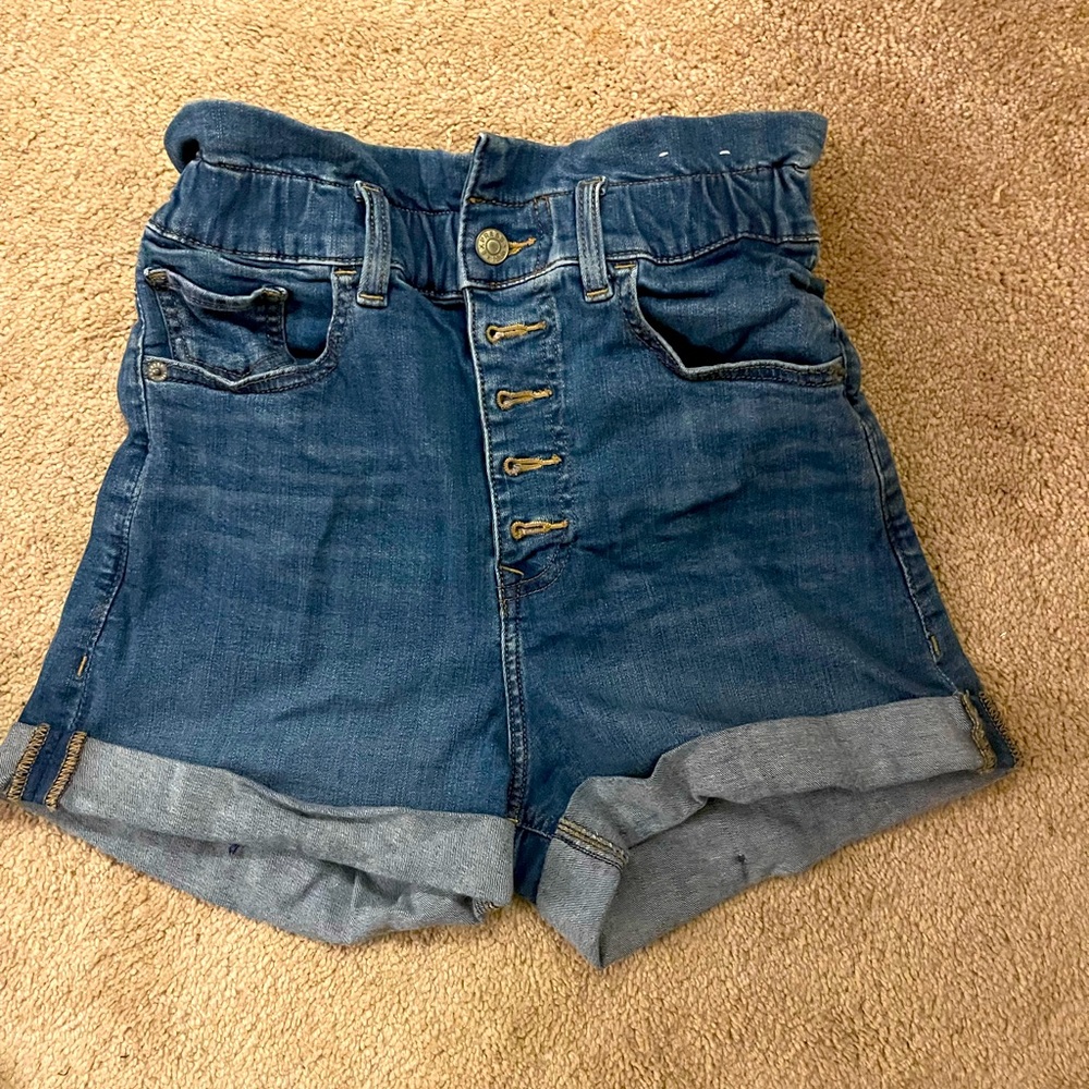 High waisted shorts